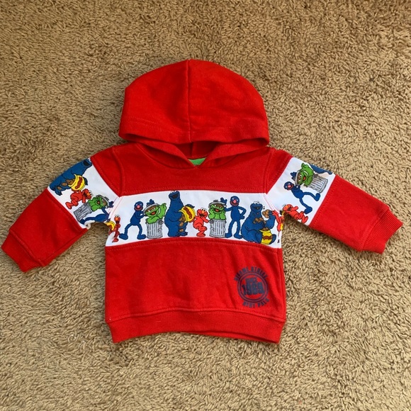 Sesame Street Baby Hoodie 3-6 Months - Picture 2 of 9